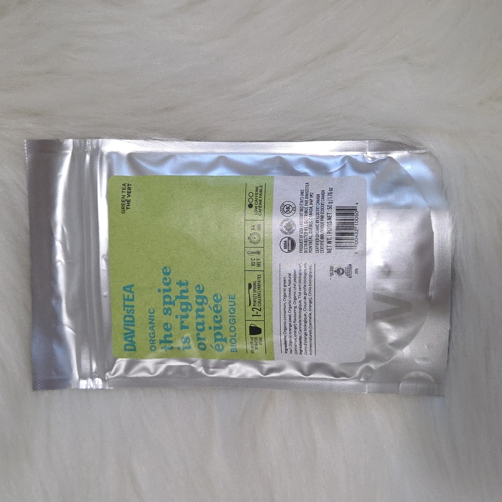 2/20Sealed! Davidstea THE SPICE IS RIGHT Loose Leaf Tea 50g *Retired* Davids Tea